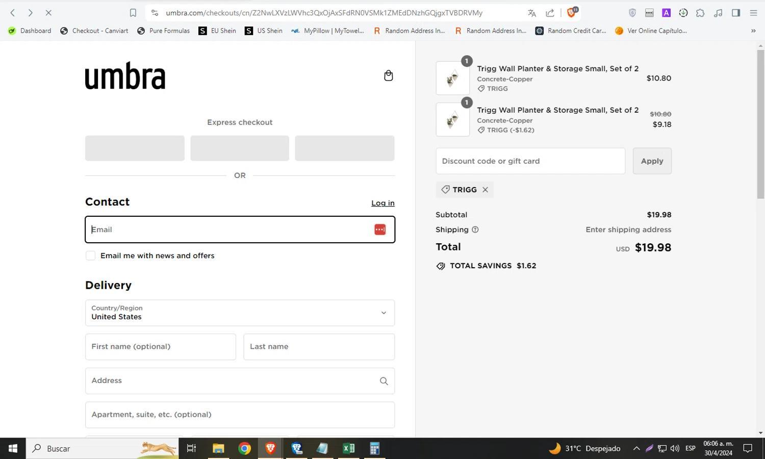 How to apply Umbra coupon code